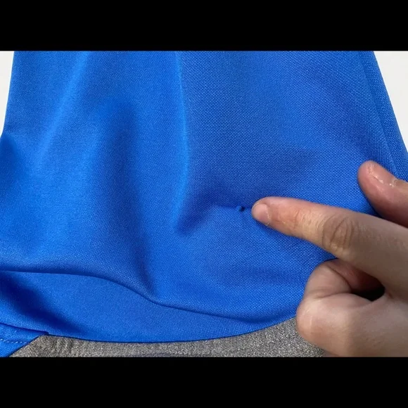 Detroit lions grey blue Hoodie S - Picture 8 of 8